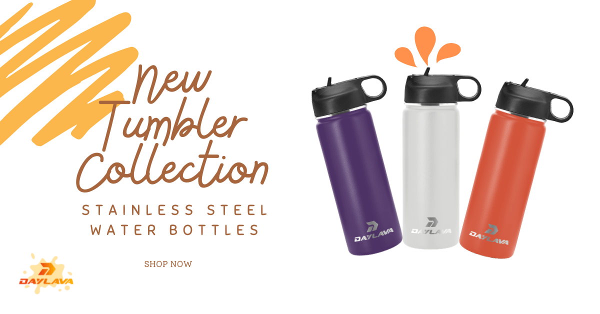 The Best Stainless Steel Water Bottles for Your Active Lifestyle - DayLava™ - Hydration on the GO!.