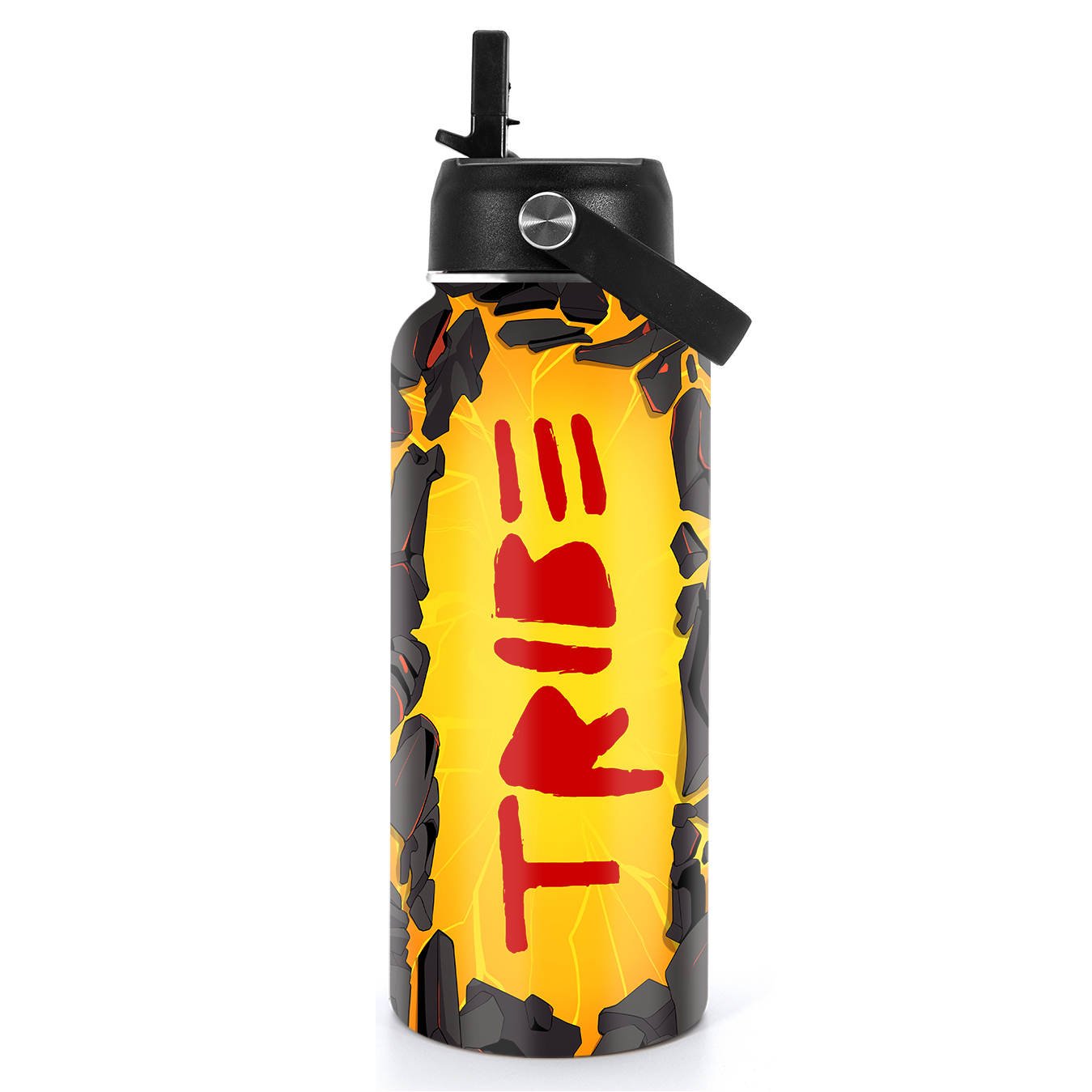 Tribe Odyssey Brew Bottle | 32oz | 3 Ash Tribe Designs - DayLava - Hydration on the GO!.